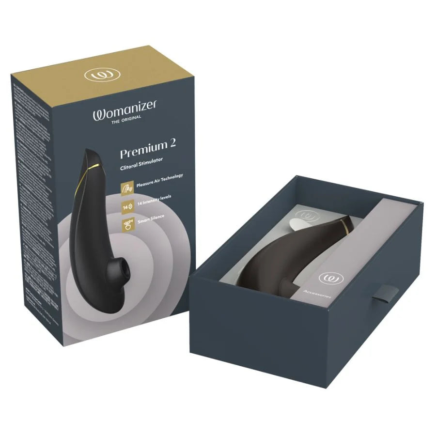 Womanizer Premium 2 - Pleasure Air Vibe (Black)