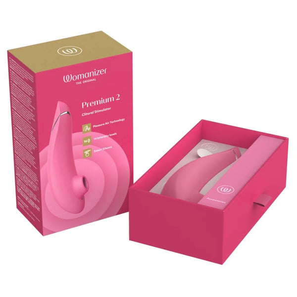 Womanizer Premium 2 - Pleasure Air Vibe (Raspberry)