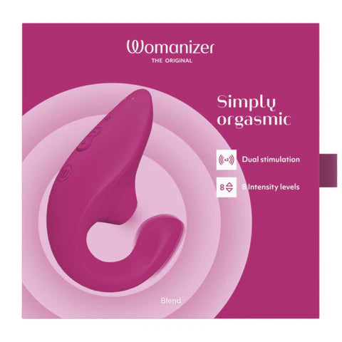 Womanizer Blend - Dual Stimulator (Vibrant Pink)
