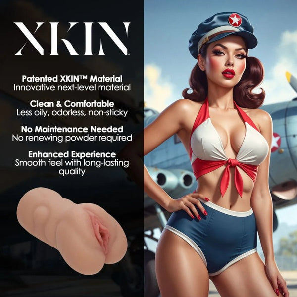 Xkin Pinup - Bonnie Bombshell Pussy Stroker